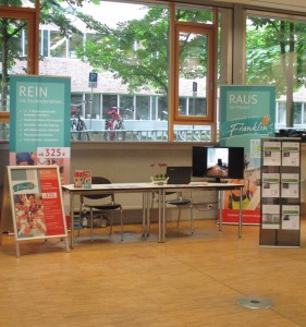 Stand at the TU Dresden